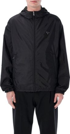 Prada Black Logo Reversible Jacket