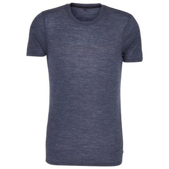 Stoic MerinoRib RonnebySt. Shirt Merinoshirt f&uuml;r Herren | blau
