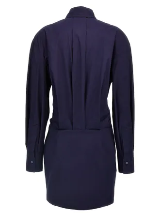 The Attico Chemisier Dress - Navy