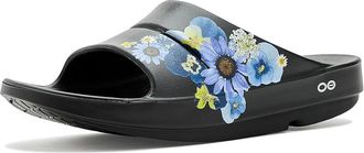 Oofos Womens Ooahh Limited Slide Womens Sandals Primrose : 11 Medium, Synthetic