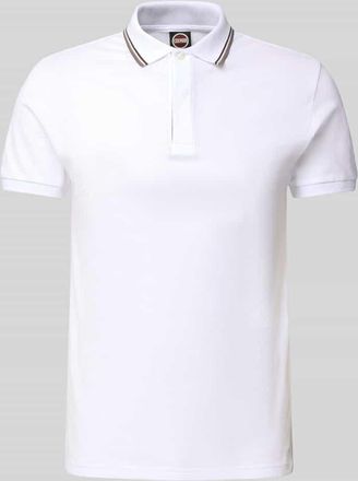 Colmar Slim Fit Poloshirt aus Baumwolle in Weiss, Gr&ouml;&szlig;e XXXL