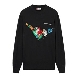 MC2 Saint Barth Heron Light Scrooge Volo Trui - Heren - Truien - Zwart - Maat: M Wol