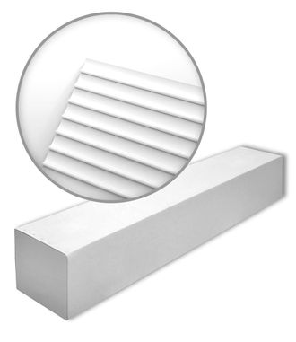 NMC Nmc - Dorique-box Arstyl Noel Marquet 1 Caja 6 Piezas 3d Revestimiento Mural Dise&ntilde;o Moderno Blanco 12 M