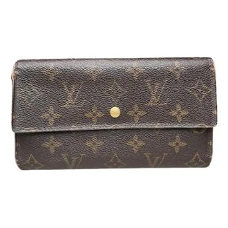 Louis Vuitton Pre-owned Wallets, female, Brown, Size: ONE SIZE Pre-owned Vintage Wallet