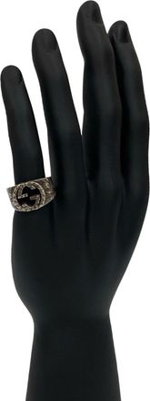 Gucci Silver Silver 925 Band Ring (Pre-Owned)