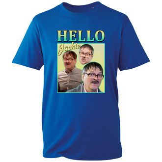 Generic New Spirit Original T-Shirt, Funny Jackie Jim Hello Friday Homage Dinner Shirt, Gift Unisex Tee Top (Royal, M Years)