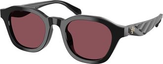 Tory Burch TY7235D Asian Fit Polarized 170975 Womens Sunglasses Black Size 48