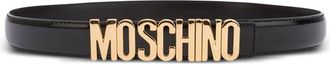 Moschino Silk And Nylon Black Belt