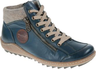 Remonte Womens Ankle Boots In Blue Combo