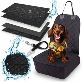 OEM Alfombrilla Protectora Para El Asiento Del Perro En El Coche. Funda Para El Asiento Delantero