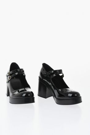 Celine Patent Leather Pumps Mary Jane, 9cm Heel Celine