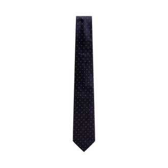 Tom Ford Ties, male, Blue, Size: ONE SIZE Micro Dot Tie