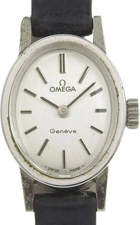 Omega Pre-owned Watches, female, White, Size: ONE SIZE Pre-owned Vintage Watch