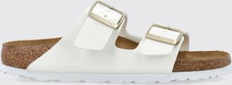 Birkenstock Flat Sandal BIRKENSTOCK Woman color White