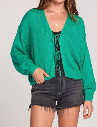 Saltwater Luxe Ellyn Sweater In Green