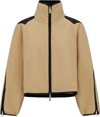 Herno Fleece jack met rits - Beige