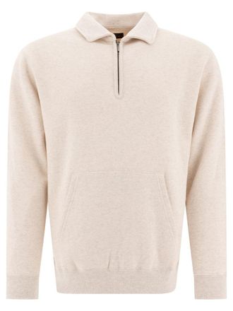Beams Plus Half Zipper Sweatshirt