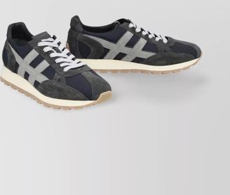 Hogan low-top sneakers round toeline