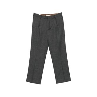 BRIGLIA 1949 Pleated-detail Wide-leg Trousers