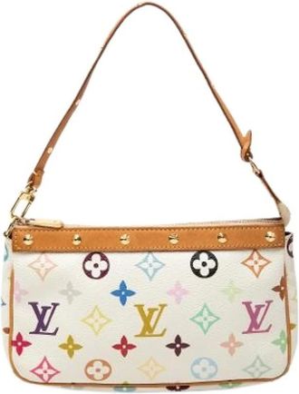Louis Vuitton Pre-owned Shoulder Bags, female, Multicolor, Size: ONE SIZE Pre-owned Fabric Shoulder Bag