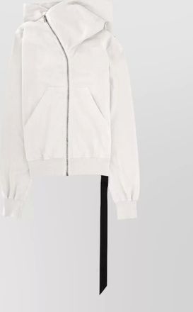 Rick Owens mountain hooded sweatshirt drawstring kangaroo pocket