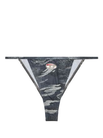 Diesel Camille-Utlt bikini bottoms - women - Polyester/Elastane - S - Grey