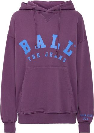 Ball Hoodies & sweatvesten, Dames, Paars, S, Sportieve Hoodie Sweatshirt