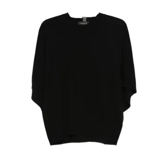 Fabiana Filippi Mujer, Camisetas, Negro, Talla: M