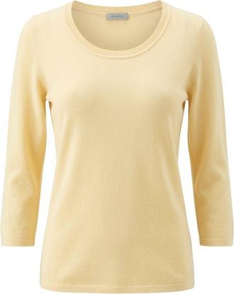 Malo Yellow Silk Women Womens Sweater