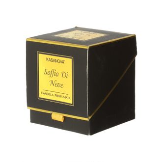 KASANOVA Candela profumata bubble glass con portacandela in vetro