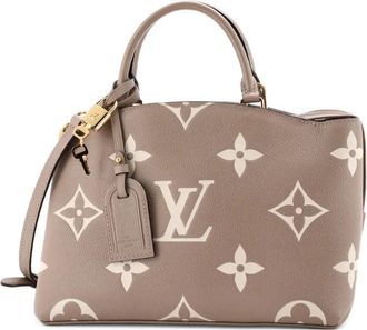Louis Vuitton Petit Palais Bicolor Empreinte Giant tas met monogram - Beige