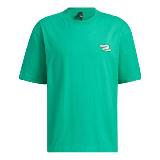adidas Graphic Embossed T-Shirts Green IA8178