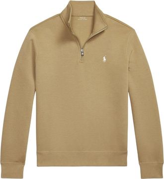 Ralph Lauren Ritsluiting Sweater - Heren - Sweatshirts - Beige - XL - Hoodies & sweatvesten