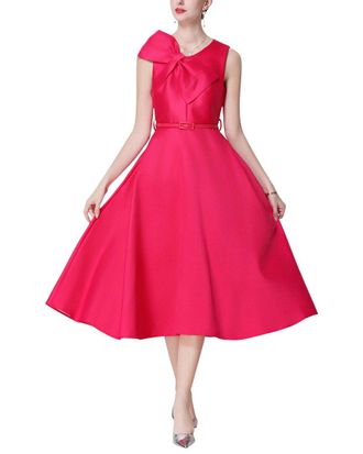 Kaimilan Solid Midi Dress