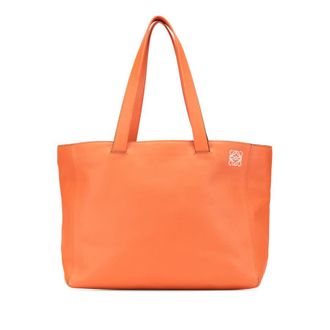 Loewe Pre-owned Loewe Anagram Leather East West Tote Ladies 7870UQ47NK2Q0SVO