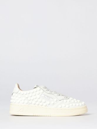 Autry Medalist Low Leather Sneakers with Studs