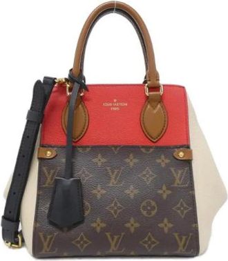 Louis Vuitton Pre-owned Canvas Handtas - Dames - Vintage Handtas - Veelkleurig - ONE Size - Vintage