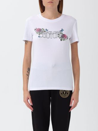 Versace Jeans Couture T-shirt in cotone con stampa logo Versace Jeans Couture