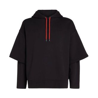 Karl Lagerfeld Hoodies, male, Black, Size: XL X Disney Hoodie