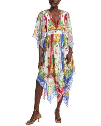 Farm Rio Tropical Destination Midi Dress