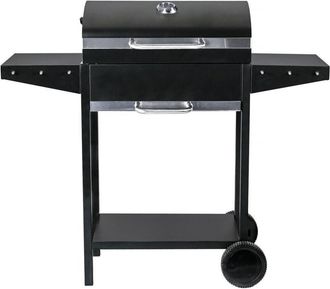 Habitat et Jardin Habitat Et Jardin - Barbacoa De Carb&oacute;n duc - 119 X 50 X 101 Cm - Negro