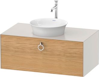 Duravit Duravit - Tulip Blanco, Mueble De Ba&ntilde;o Colgado En La Pared, Ancho