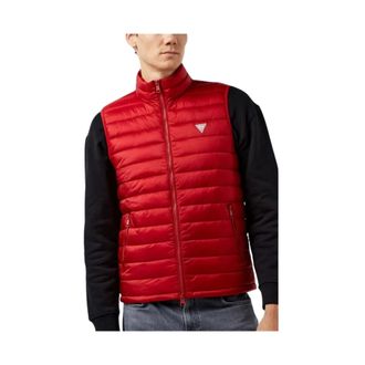 Guess Uomo, Giacche, Rosso, L, new