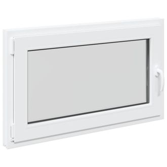 vidaXL Vidaxl Finestra Seminterrato A Ribalta E Scorrimento Risor 100 X