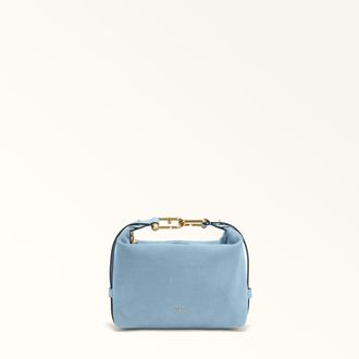 Furla Tonie Borsa Mini Xl Toni Carta Da Zucchero Multicolore Camoscio Donna
