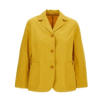 CASEY CASEY Blazers, female, Yellow, Size: M Annabelle Jacket