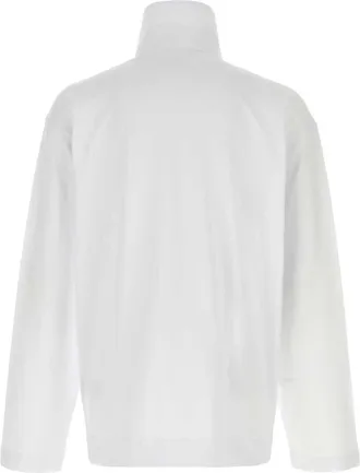 Dries Van Noten Mens White Cotton Oversize Hegon T-Shirt Exterior Exterior: T-shirts And Polos
