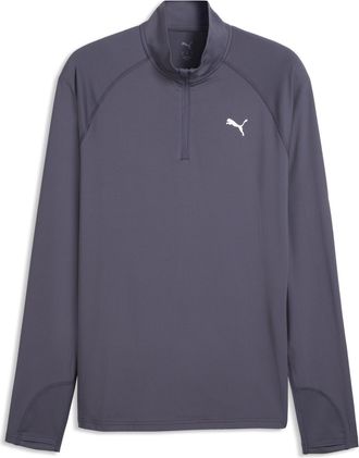 Puma Top da running con zip corta VELOCITY CLOUDSPUN da uomo, Accessori, Grigio, 3XL