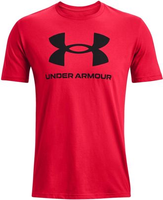 Under Armour Global Foundation Mens Short Sleeve T-Shirt, Active Red, Medium, Active Red, M