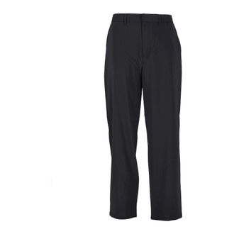 A|X Armani Exchange Cropped Trousers, male, Blue, Size: W33 Seersucker Cropped Trousers